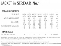 Knitting Pattern - Sirdar 8052 - No1 DK - Jacket